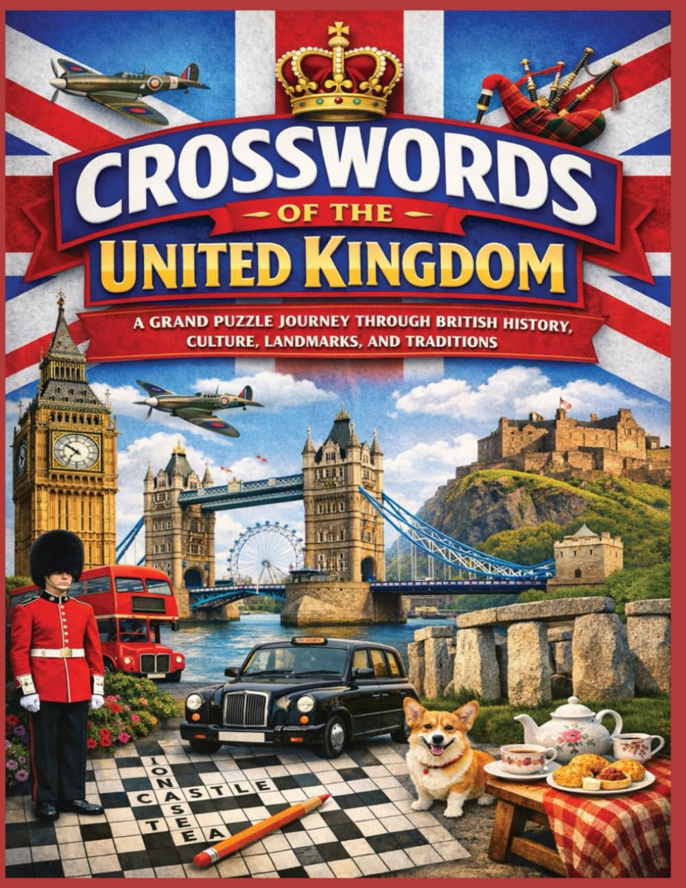 Crosswords of the United Kingdom: A Grand Puzzle Journey Through British History, Culture, Landmarks, and Traditions (Traveling the world country by country)