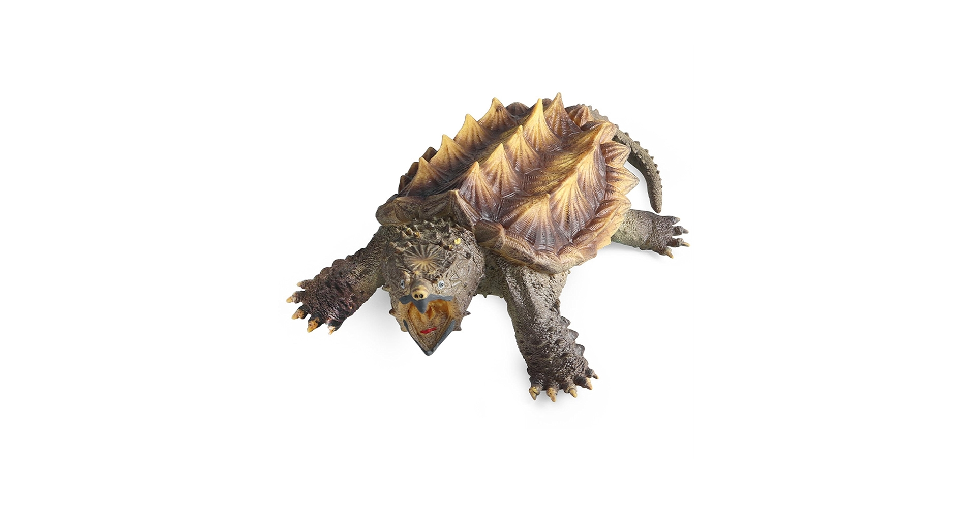 ワニガメ フィギュア ワニガメ 新色黒ver. いきもの大図鑑 亀 カメ フィギュア - メルカリ