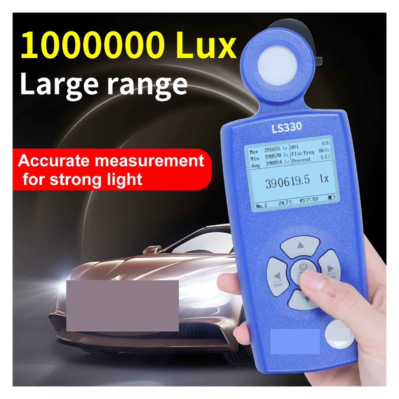 Espectrómetros, Medidor De Lux LS330 Luz Iluminancia Espectral Digital