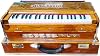 Professional Harmonium | Double Reed 3.5 Octave | 9 Stops + 4 Extra Notes | Portable Folding Design | Padded Carry Bag | MNUKHR005