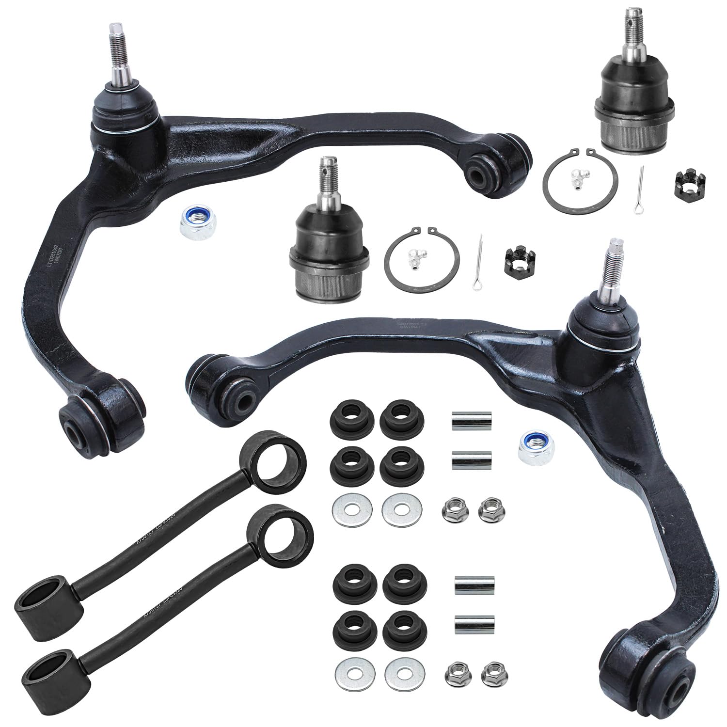 Detroit Axle - 6pc Front End Control Arms Kit for Jeep 2008-2012 Liberty