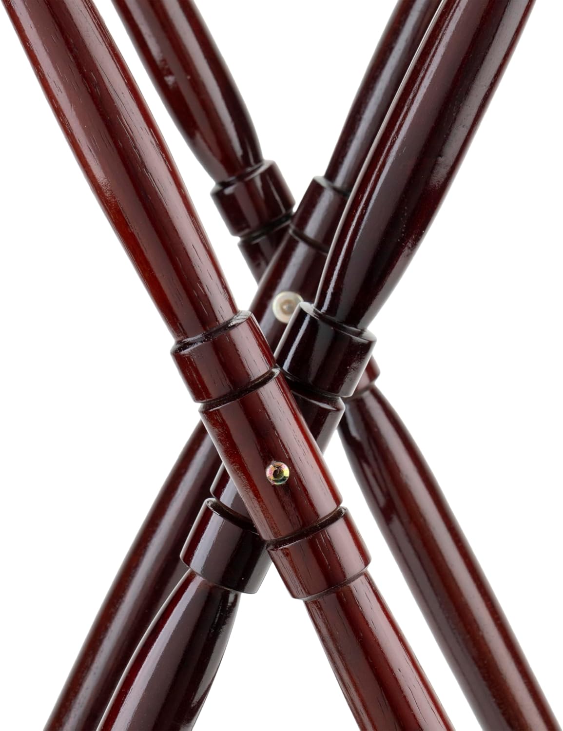 G.E.T. TSW-104 Luxurious Mahogany Tray Stand for Restaurants, 30.25”