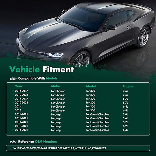 Miniatura 629 de SCITOO Resistencia de motor de ventilador HVAC para 2008-2013 para Chrysler 300/2008-2016 para Town & Country/2008-2010 para Dodge Charger/2008-2018