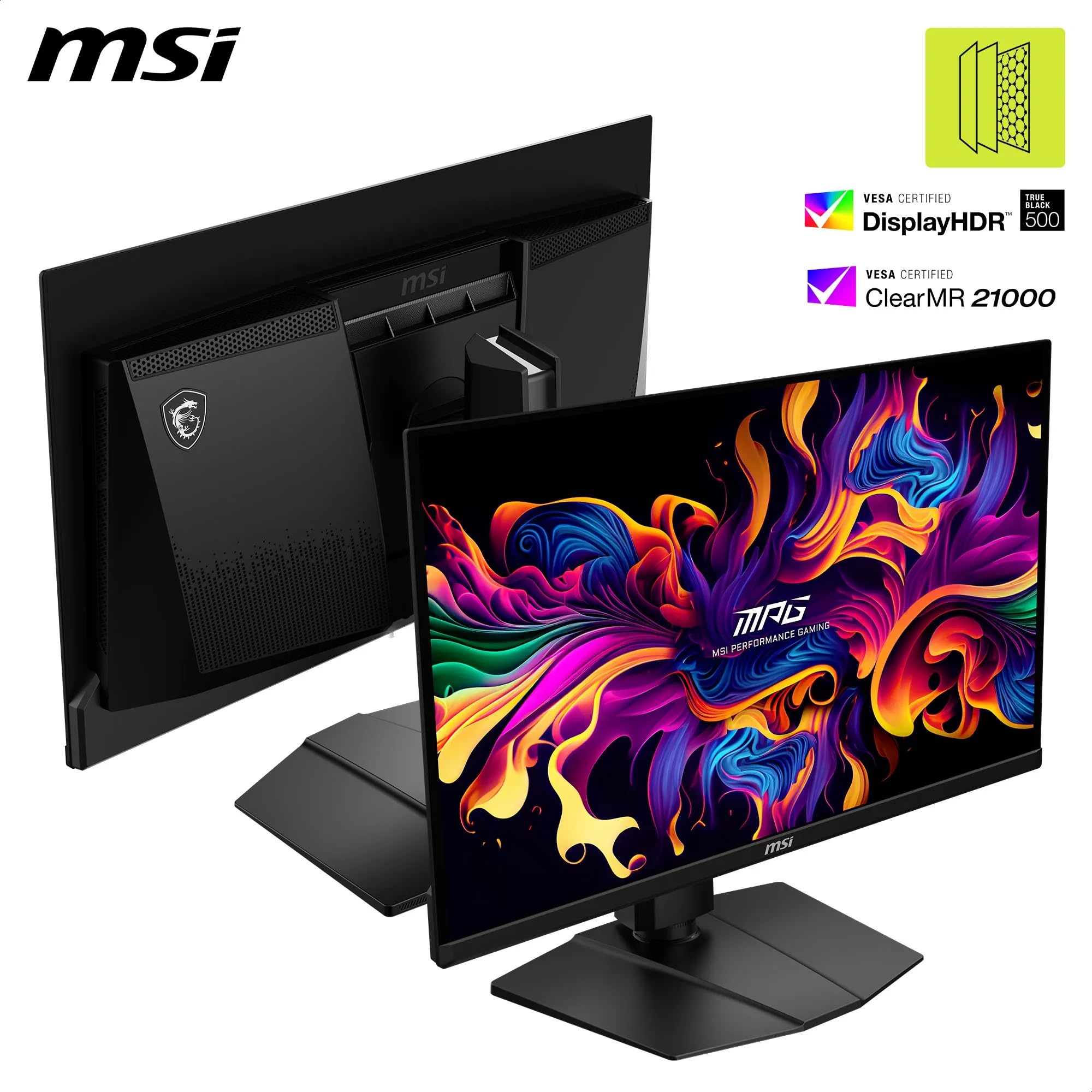 MSI MAG 272QP QD-OLED X50 27-Inch WQHD Gaming Monitor, 2560 x 1440