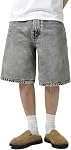 Homme Sac Jean Short Loose Fit Jorts de jambe large Vintage Y2K Streetwear Hip Hop Casual Denim Shorts
