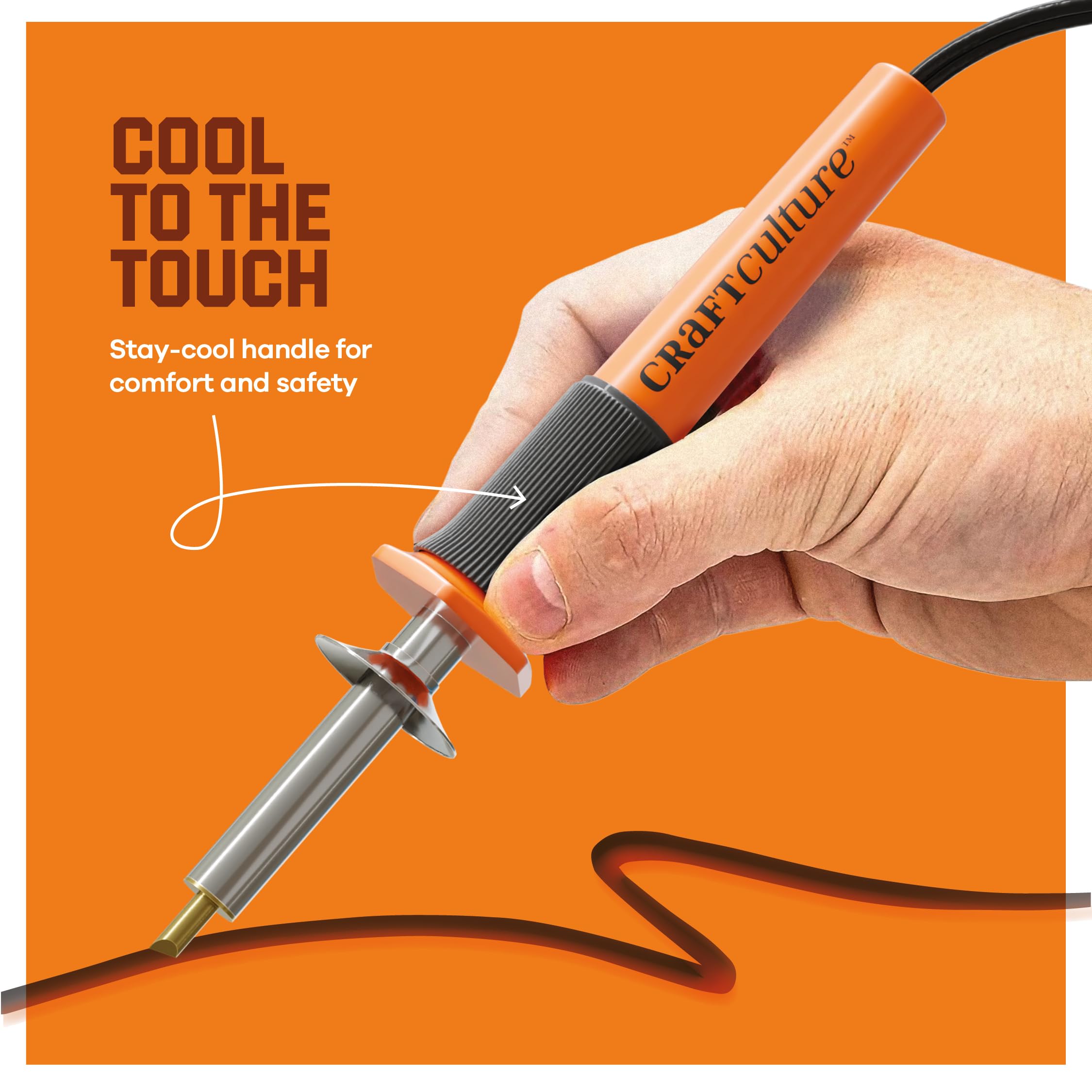 Wood Burning Tool Pen - Craft Burning Kit -9