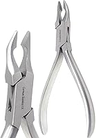 Vista 11 de Alicates de flexión de alambre de formación dental de ortodoncia inoxidable alemán prémium (alicates de cabeza de martillo)