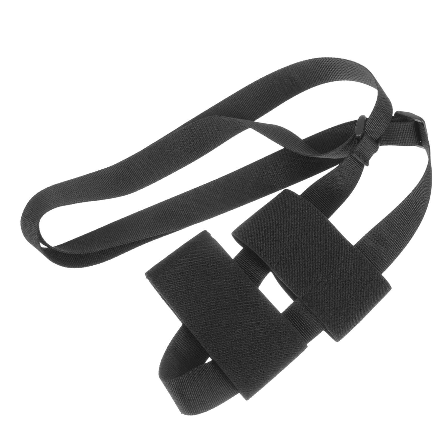 Supvox 5st Outdoor-wasserflaschengürtel Futterspender Riemen Röhrenvase Mit Ständer Behälter Lanyards Käfig Kalte Tasse Sportwasserflaschen Beutel Flaschenschlaufe Biegbar Abs Black Stoff
