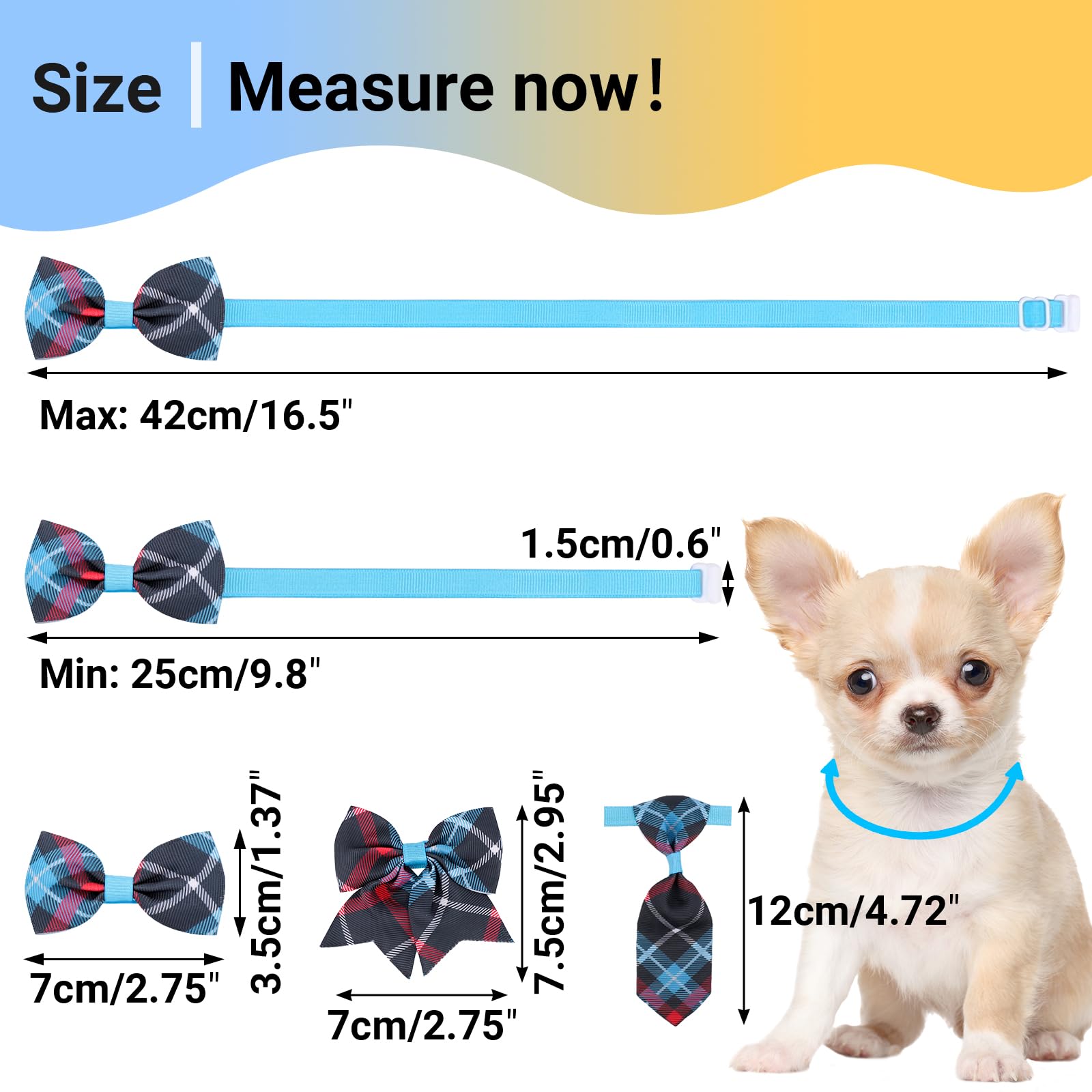 Segarty Set mit Fliege und kleinen Hunden, 100 Stück, verstellbare Hundefliegen, Katzen, Halsbänder, Fliegen für Hunde, Fellpflege-Zubehör, Großpackung für Katzen, Welpen, Hunde, Geburtstag, Hochzeit,