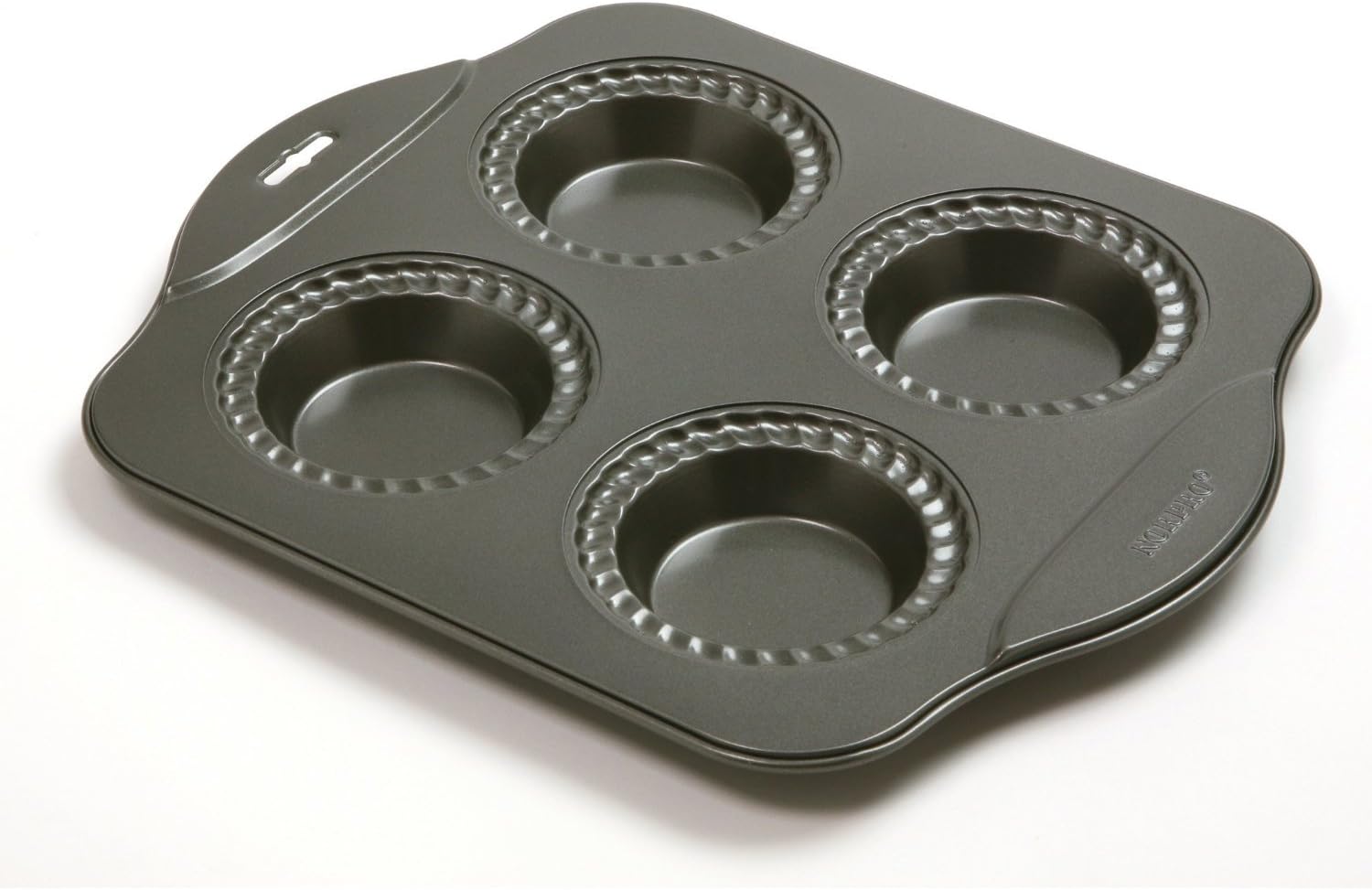 Norpro Nonstick Mini Pie Pan, 4 Cup, Black