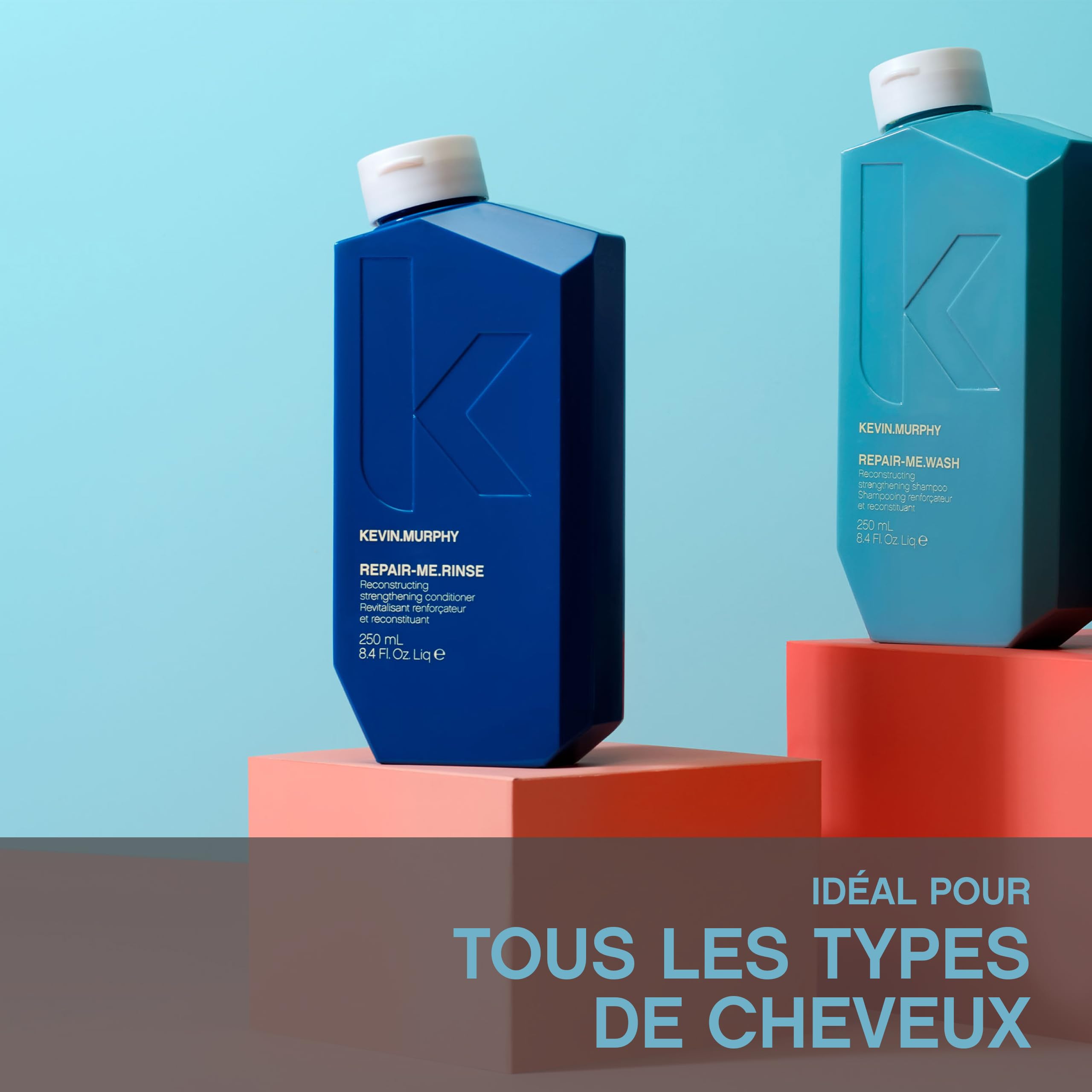 Kevin.Murphy Repair-Me.Rinse Repair Conditioner, 250ml | Repair Conditioner für Alle Haartypen, Tiefenpflege & Glanz mit Sheabutter & Aloe Vera, Sulfat- & Parabenfrei