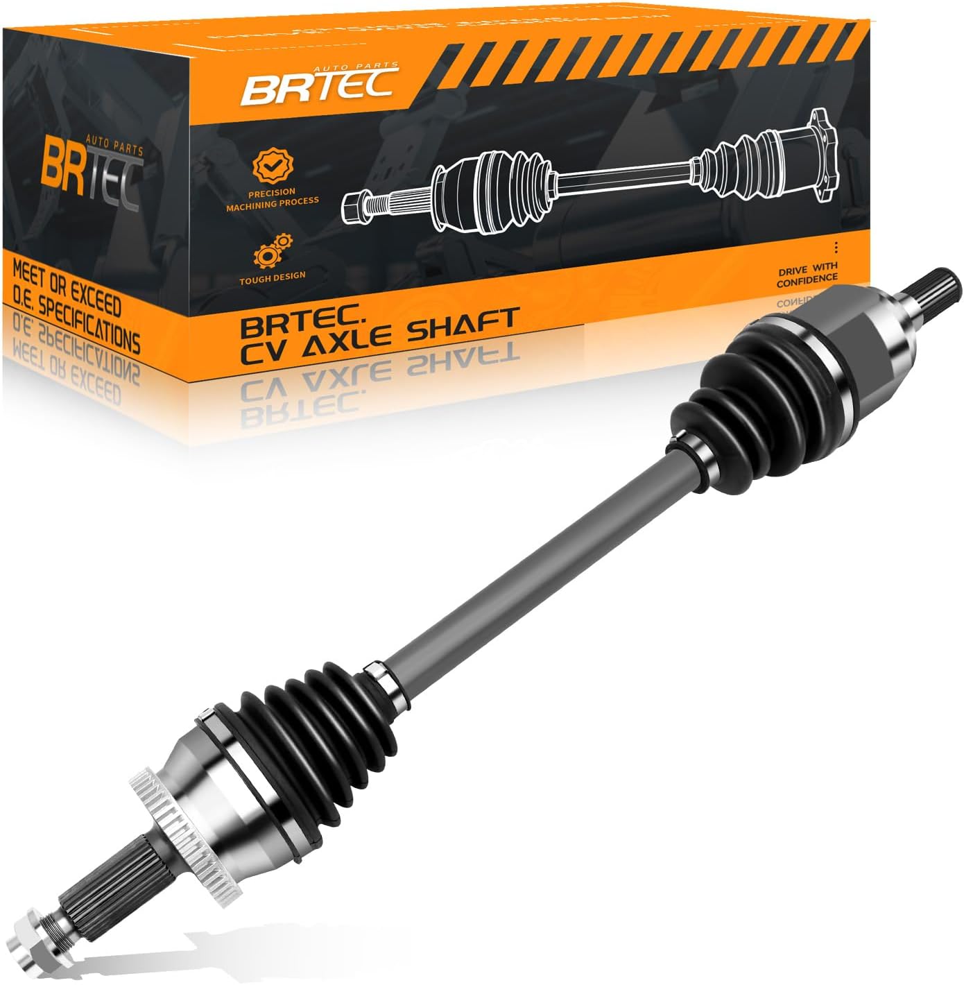 Front CV Axle Shaft Assembly compatible for Hyundai Sonata 2015-2019 L4 2.4L, for Kia Optima 2016-2020 L4 2.4L - Driver Side, 66-3829