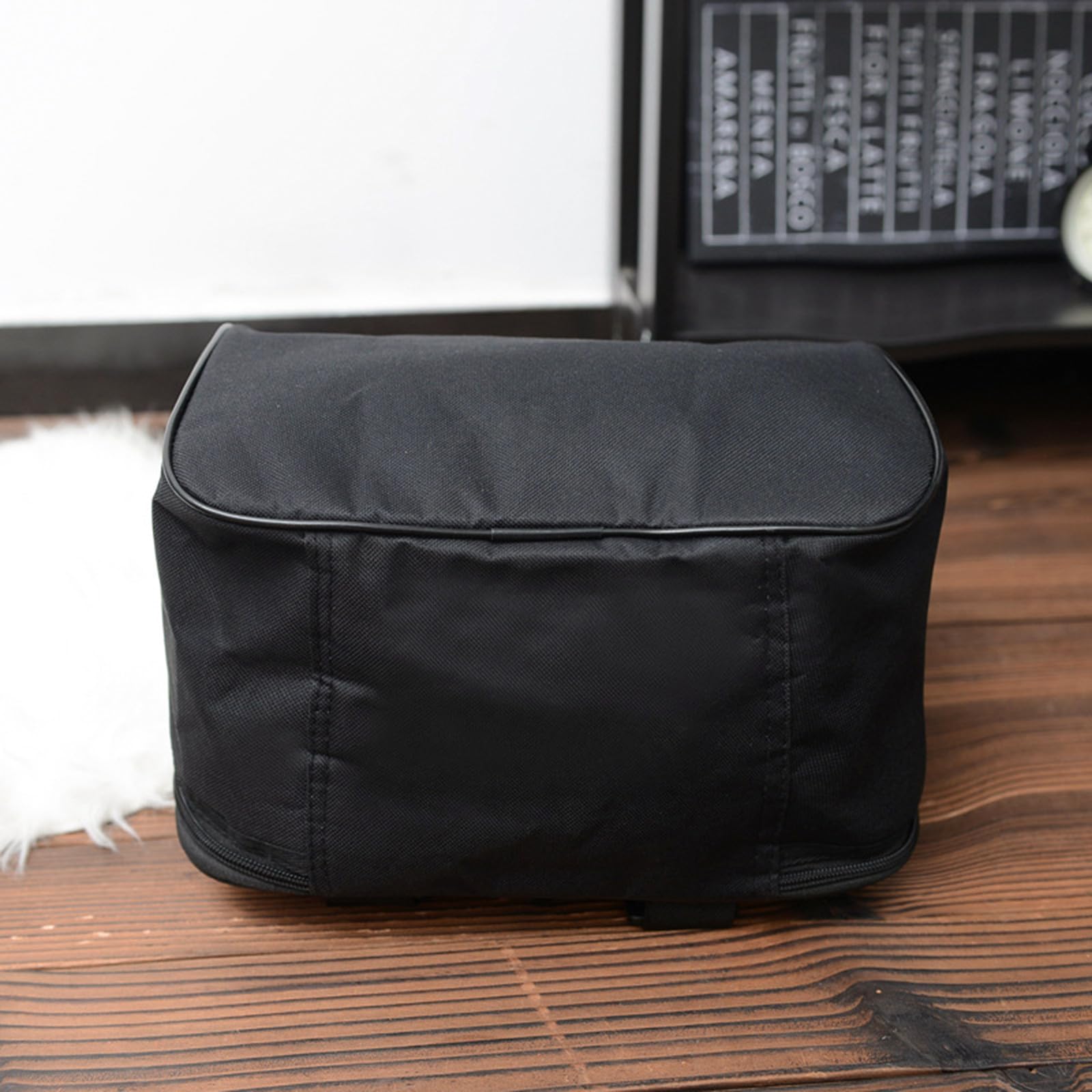 TOYANDONA Borsa per Fisarmonica e Protezione Polvere Nero 8 Bassi Tracolla Regolabile Oxford Zaino Regolabile per Concerti e Scuole
