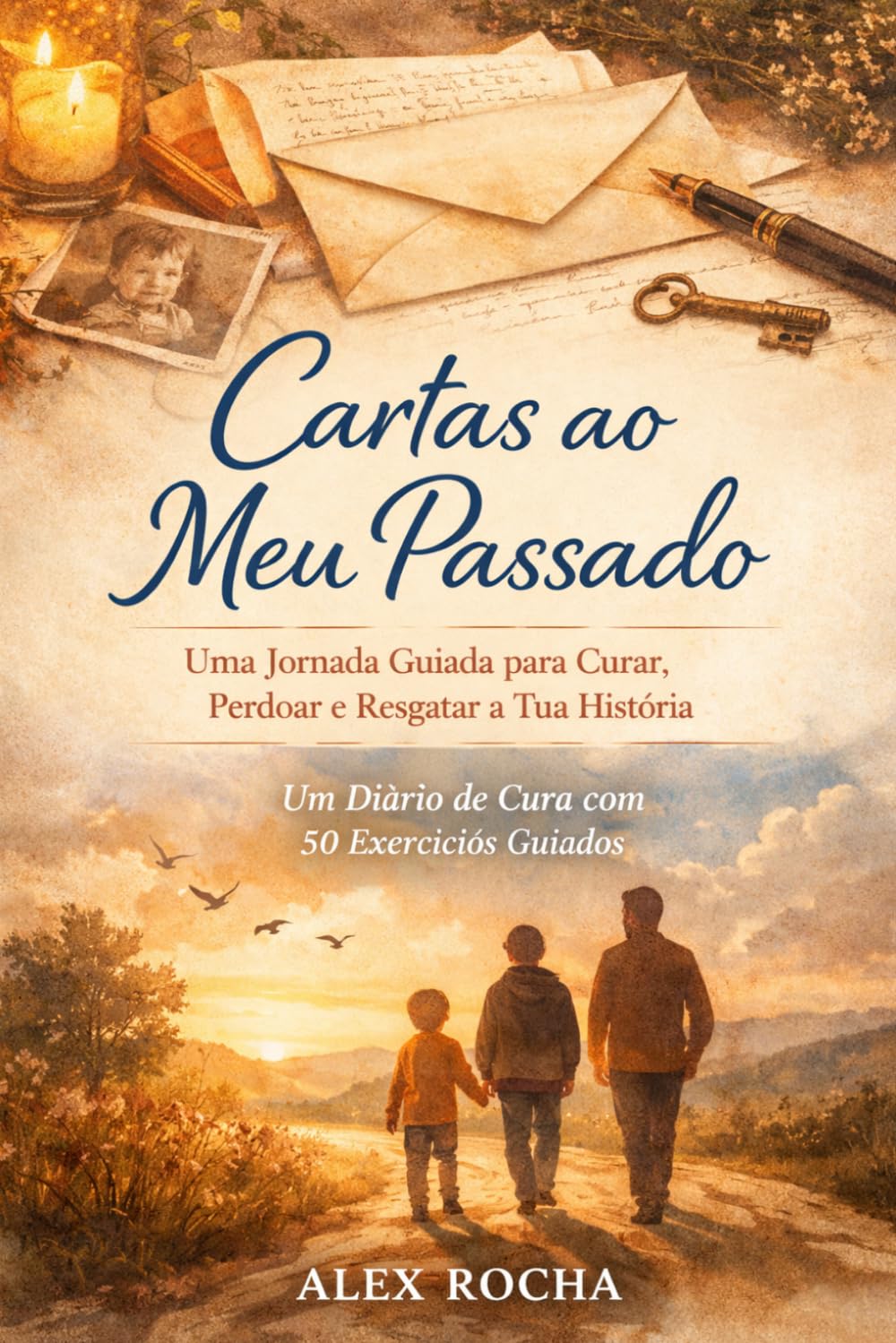 Cartas ao Meu Passado: Uma Jornada Guiada para Curar, Perdoar e Resgatar a Tua História: Um Diário de Cura com 50 Exercícios Guiados