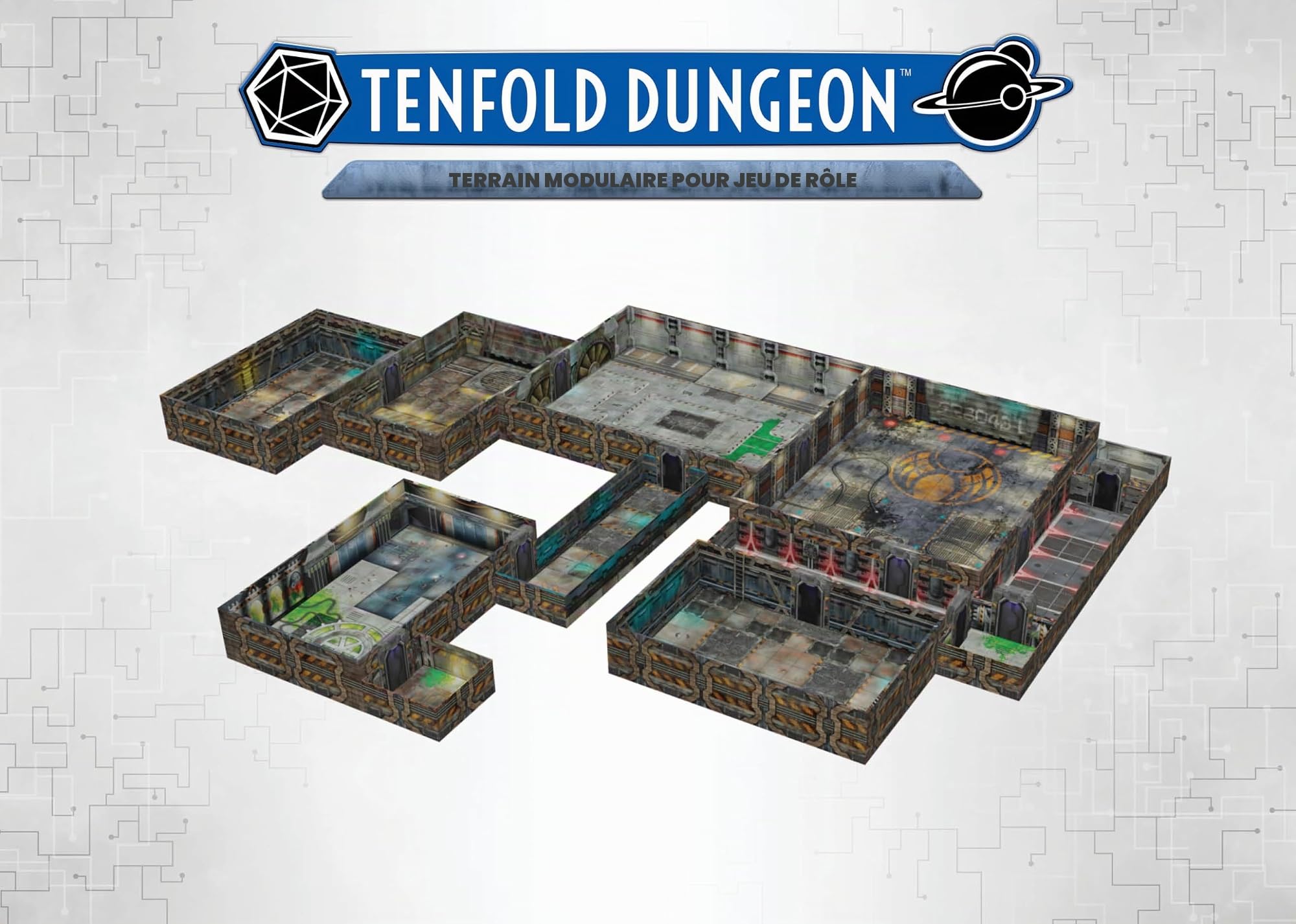 Gale Force Nine Tenfold Dungeon : Station Daedalus