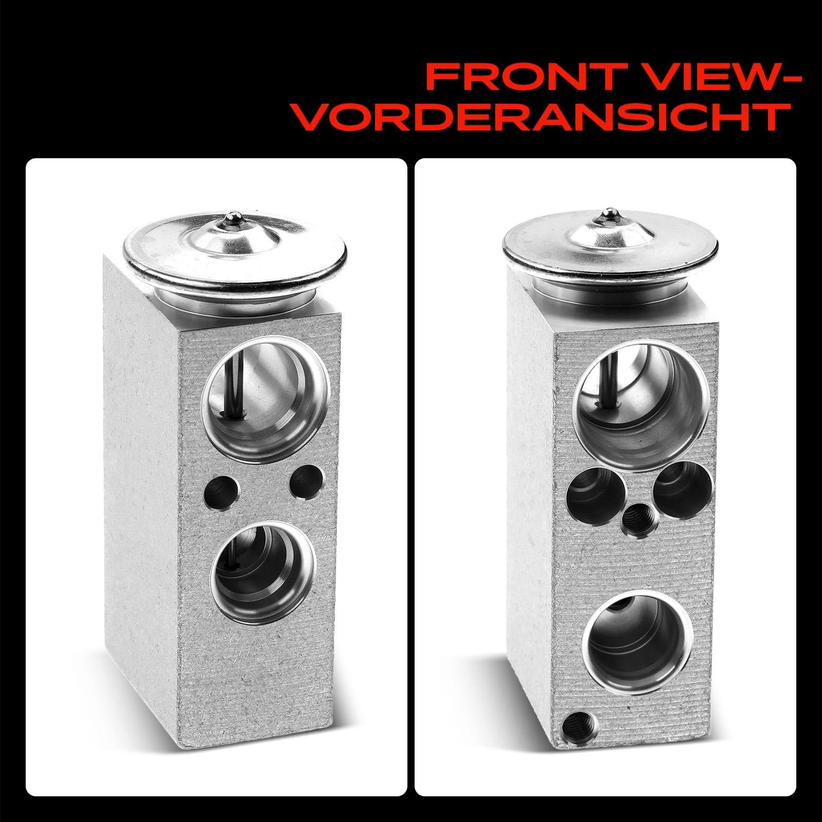 Frankberg Válvula de expansión Aire acondicionado Compatible con Clase M W166 3.0L GLE W166 3.0L GL-Klasse X166 3.0L GLS X166 3.0L GLE W166 2.1L Replace# EX10550C