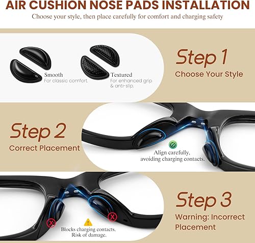 Miniatura 3 de Kit de accesorios para estuche de carga de gafas inteligentes Ray Ban Meta