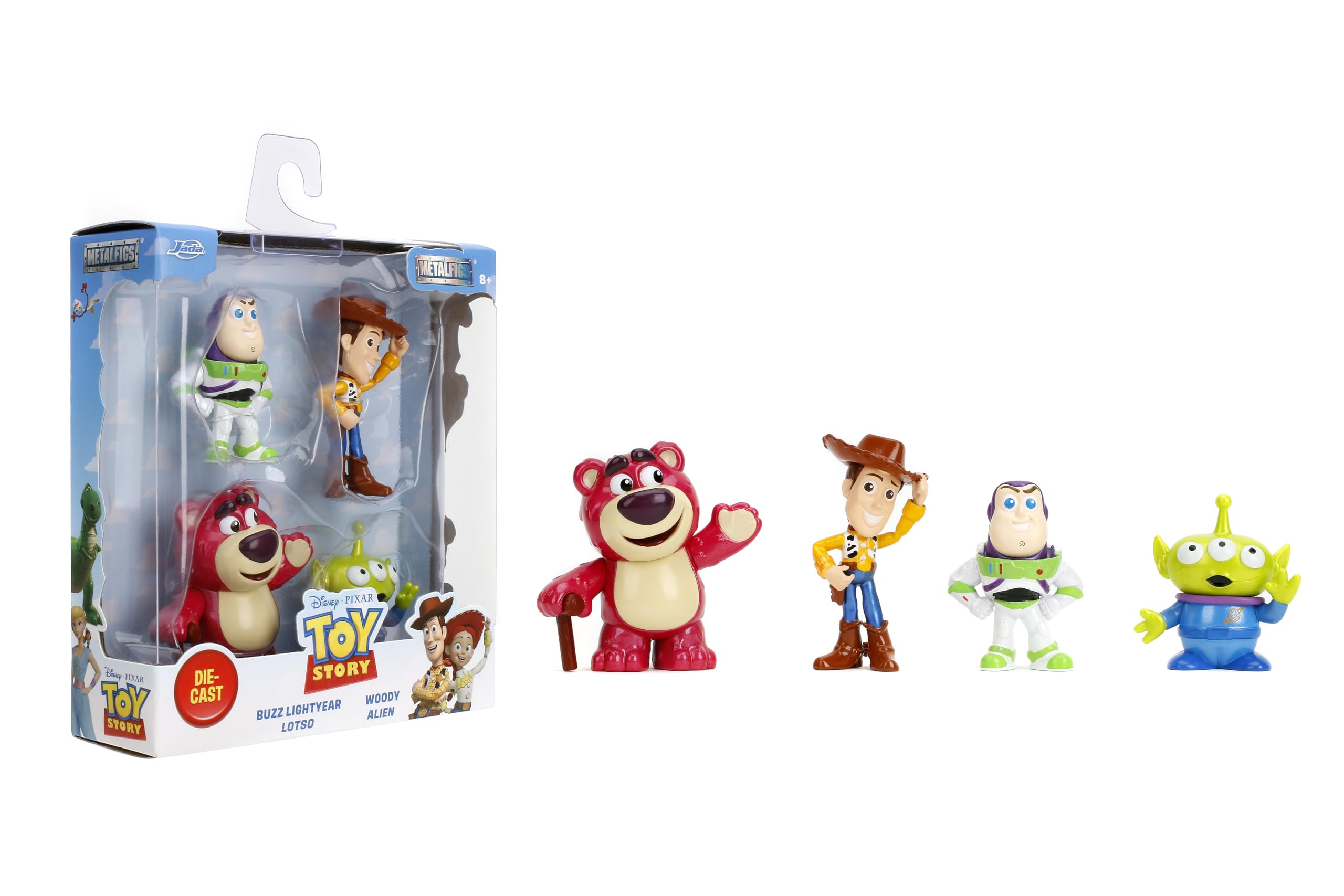 Amazon.com: Jada Toy Story Metalfigs 4-Pack – Buzz Lightyear