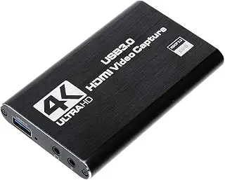 GOODYSHOP 【 4K＠60FPS 】 キャプチャー ボード カード パススルー 対応 4K 60Hz 1080P 60FPS USB 外付け GD-CAPBOX-4KPATH
