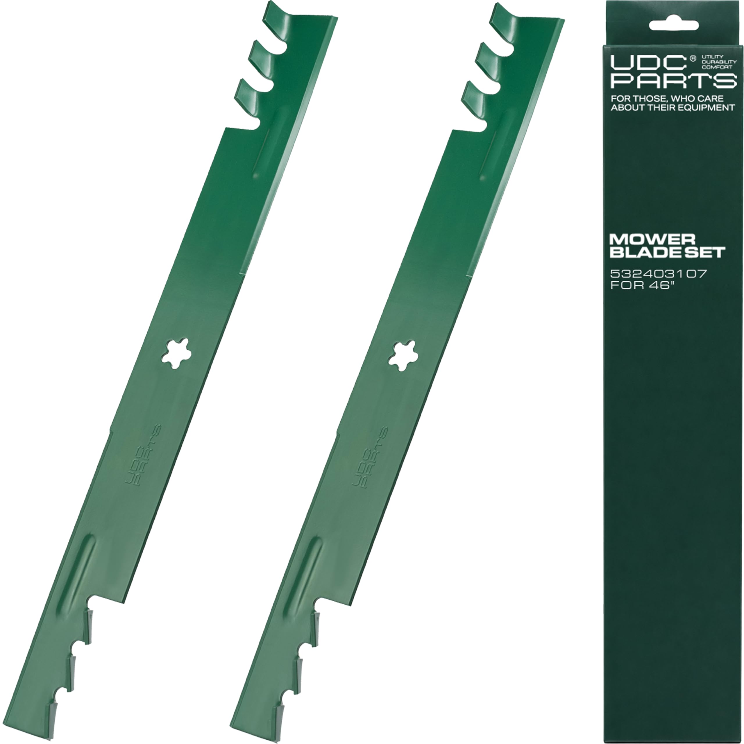 UDC Parts 532403107 405380 YTH22V46 Husqvarna 46" Mower Blades Replacement
