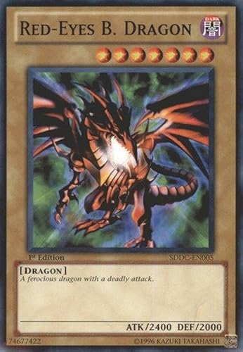 Miniatura 1 de YU-GI-OH! - Red-Eyes B. Dragon (SDDC-EN005) - Estructura de la cubierta: Dragons Collide - 1ª Edición - Común