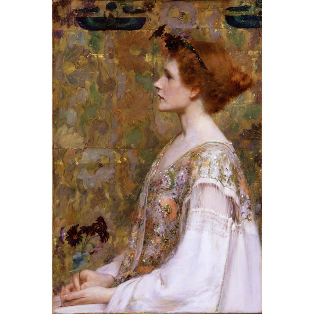 Impression sur toile Albert Herter grand tableau prêt à encadrer - 2