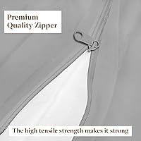 Vista 2 de Sábana con cierre tamaño individual – Calidad de hotel, microfibra cepillada de bolsillo profundo de 8 pulgadas, sábana inferior suave sin arrugas