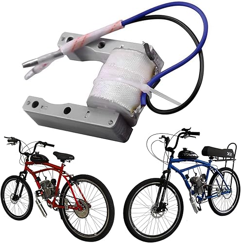 Miniatura 4 de DC 12V Reemplazo Heavy Duty Magneto Stator Bobina 49cc 50cc 66cc 80cc 2 motores de motor