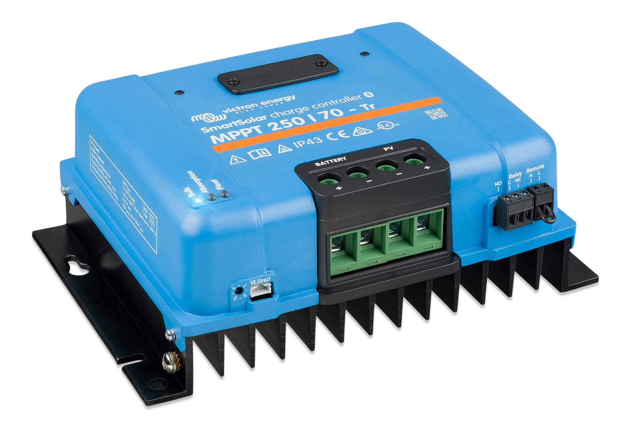 VICTRON ENERGY REGULADOR DE CARGA VICTRON ENERGY SMARTSOLAR MPPT 250/70-Tr