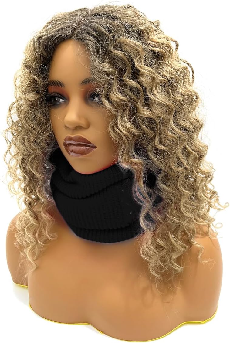 3 Hole Balaclava Empty Top Ski Mask Knitted Full Face Cover Facekini Winter Neck Warmer Thermal Cycling for Men Women - Image 5