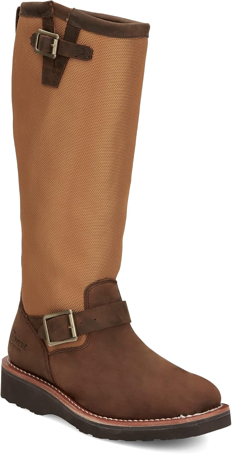 Chippewa Cottonwood 15" Women's Snake Boot - Durable Outdoor Protection, Vibram Robinson Gumlite Outsole for All Terrains