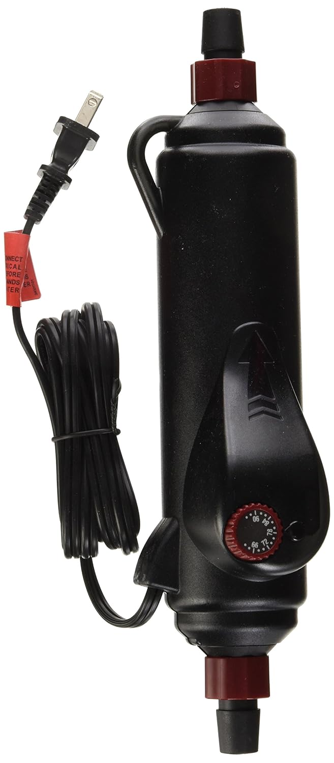 Hydor ETH 200 inLine External Aquarium Heater, 200w, 5/8" Hose