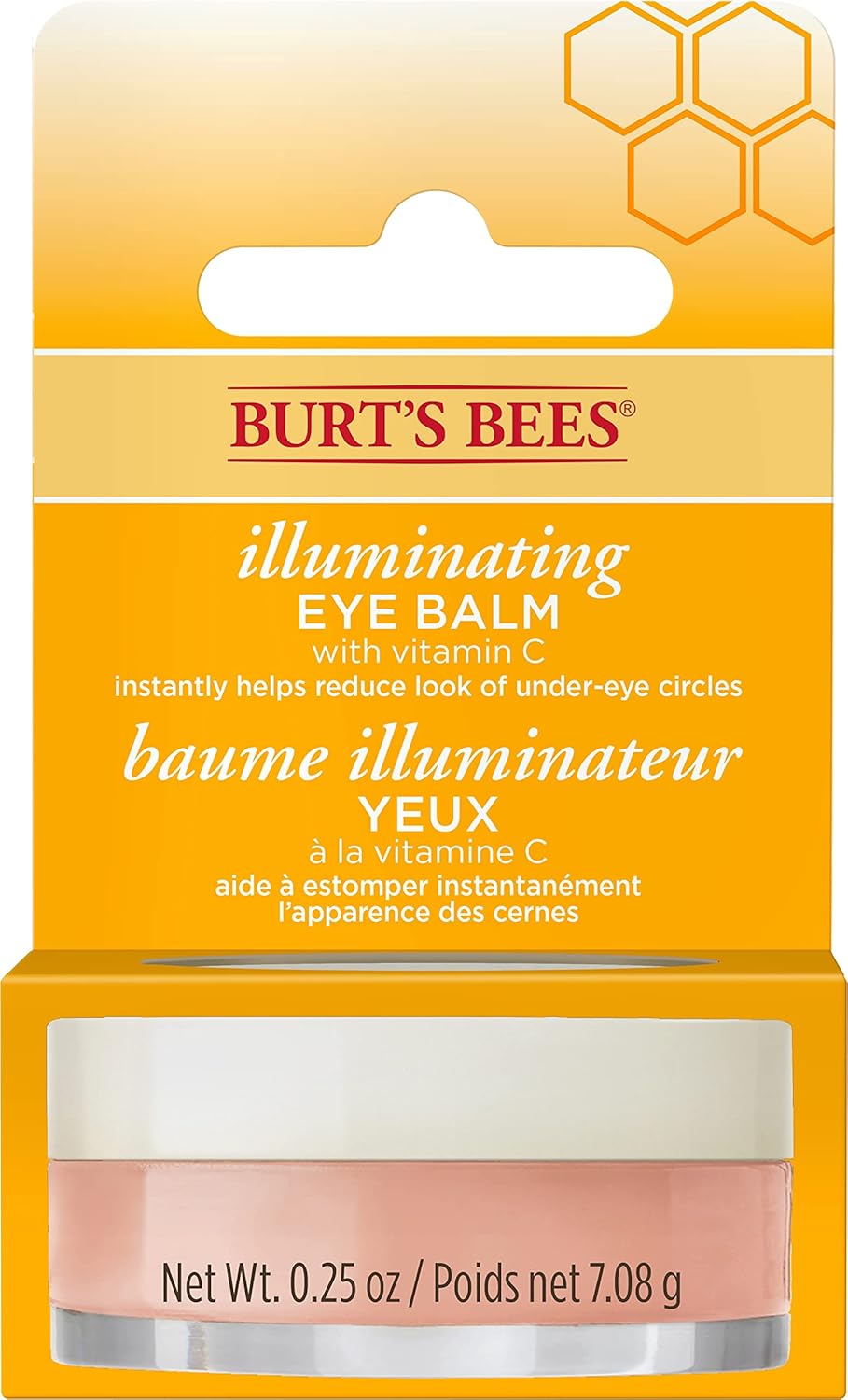 Burt's Bees Illuminating Eye Balm with Vitamin C, 100 Natural Origin