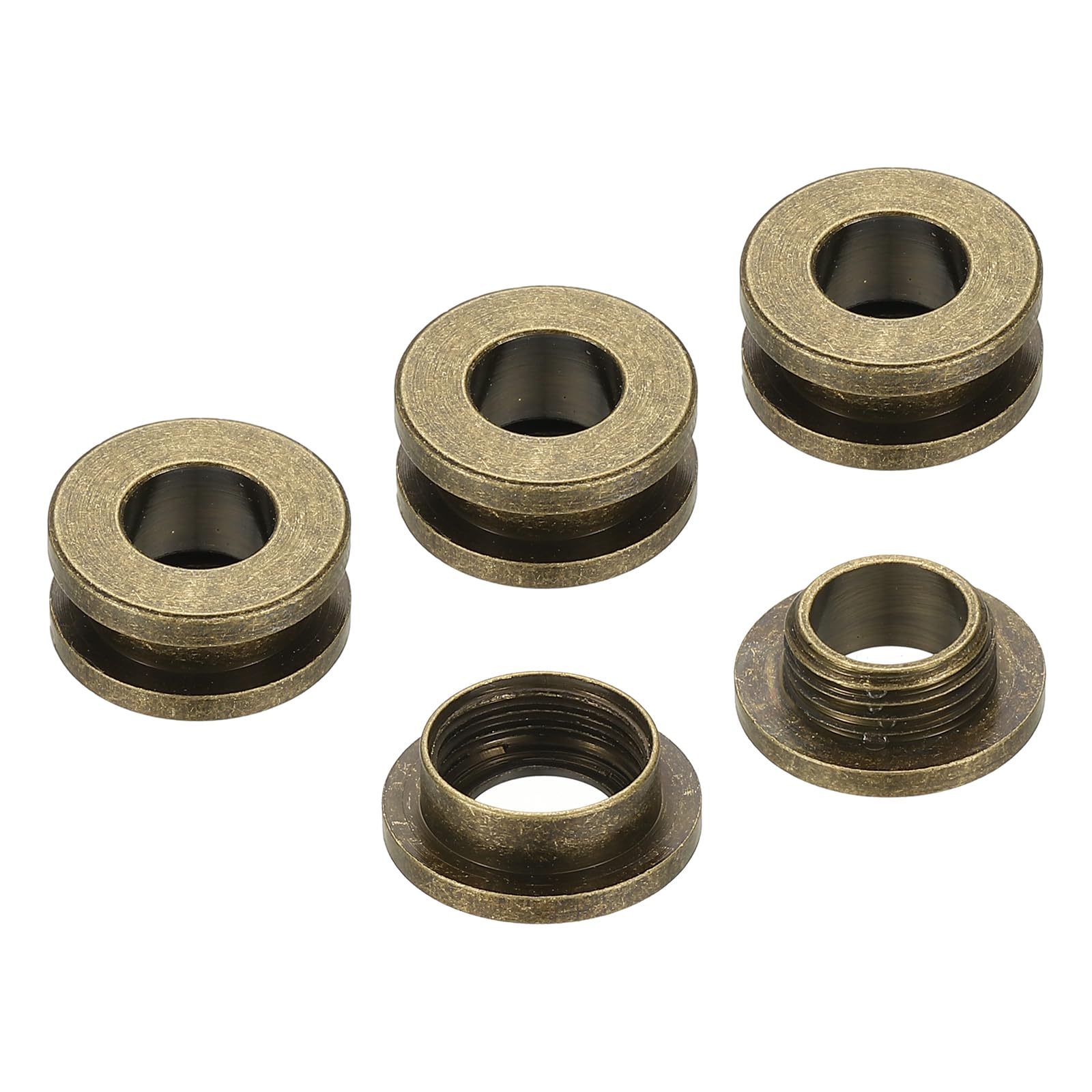 Œillets en laiton massif 8mm PATIKIL pour la maroquinerie et la personnalisation de vêtements