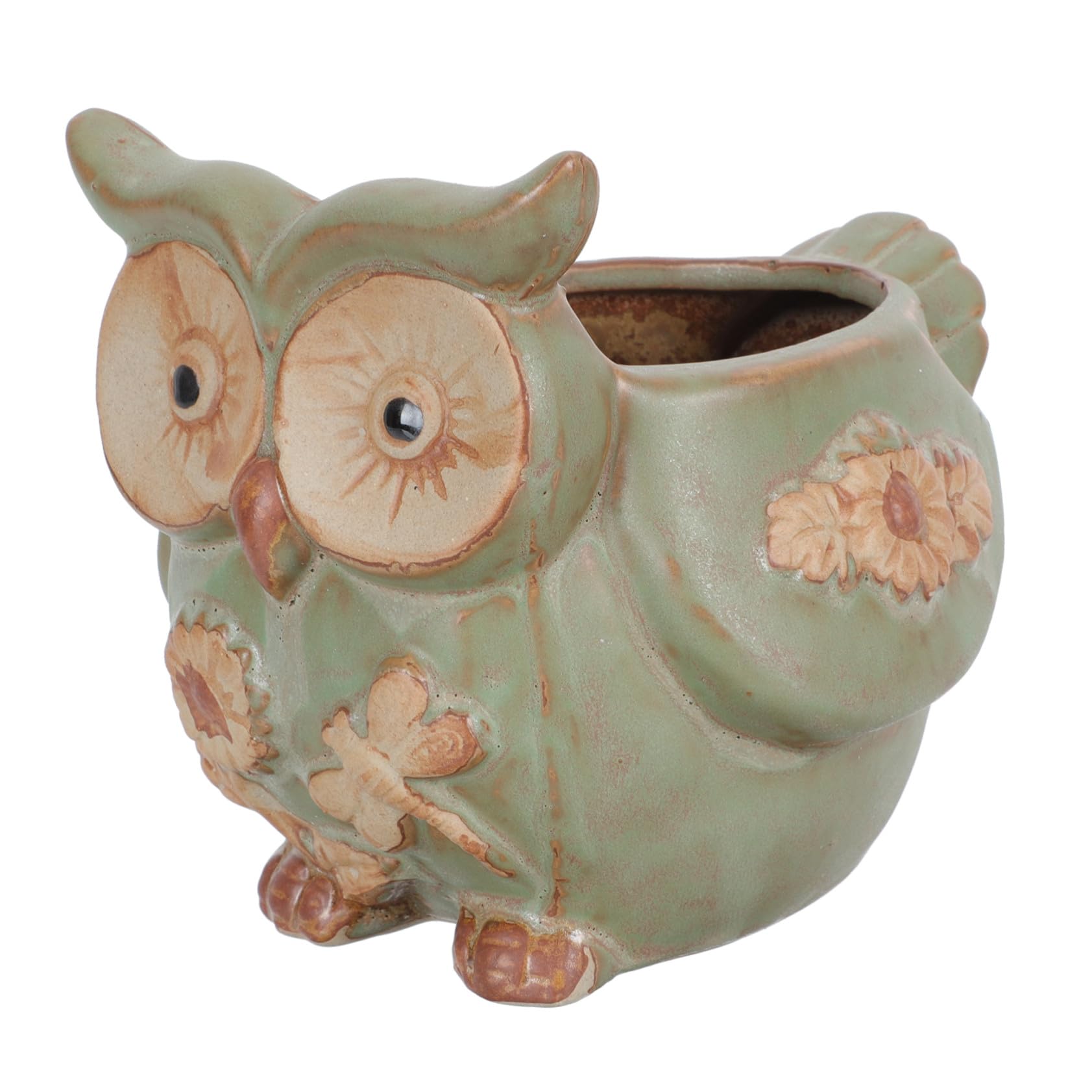Jardinière créative hibou pour sublimer une petite plante