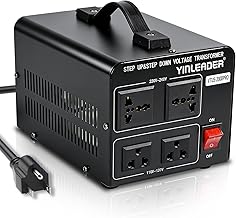 2000W PRO 110V to 220V Voltage Converter Step Up/Down Transformer | 110-120V/220-240V for 220/230/240V Global Appliances use in US