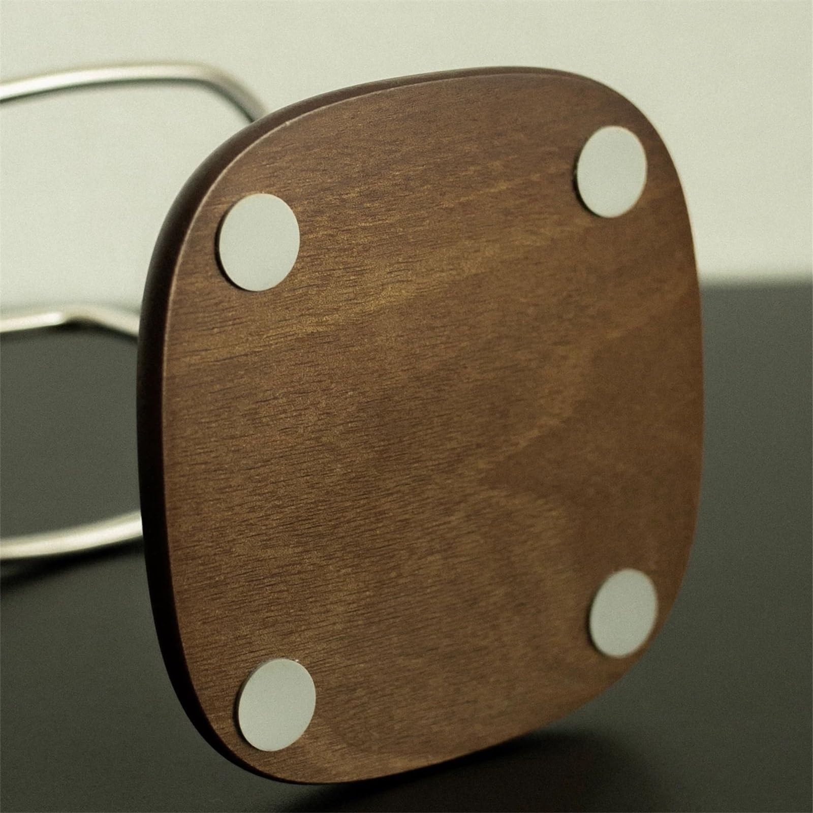 Schmuckhalter Mehrzweck-Schmuckständer aus Edelstahl Holz Schmuckaufbewahrung