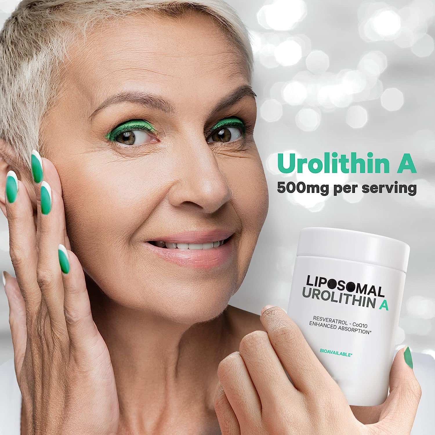 Liposomales Urolithin A – Muskelkraft, Ausdauer und Konzentration – hohe Absorption