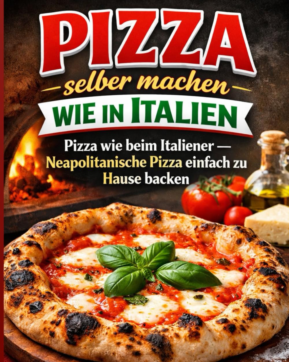 Pizza selber machen wie in Italien: Pizza wie beim Italiener – Neapolitanische Pizza einfach zu Hause backen