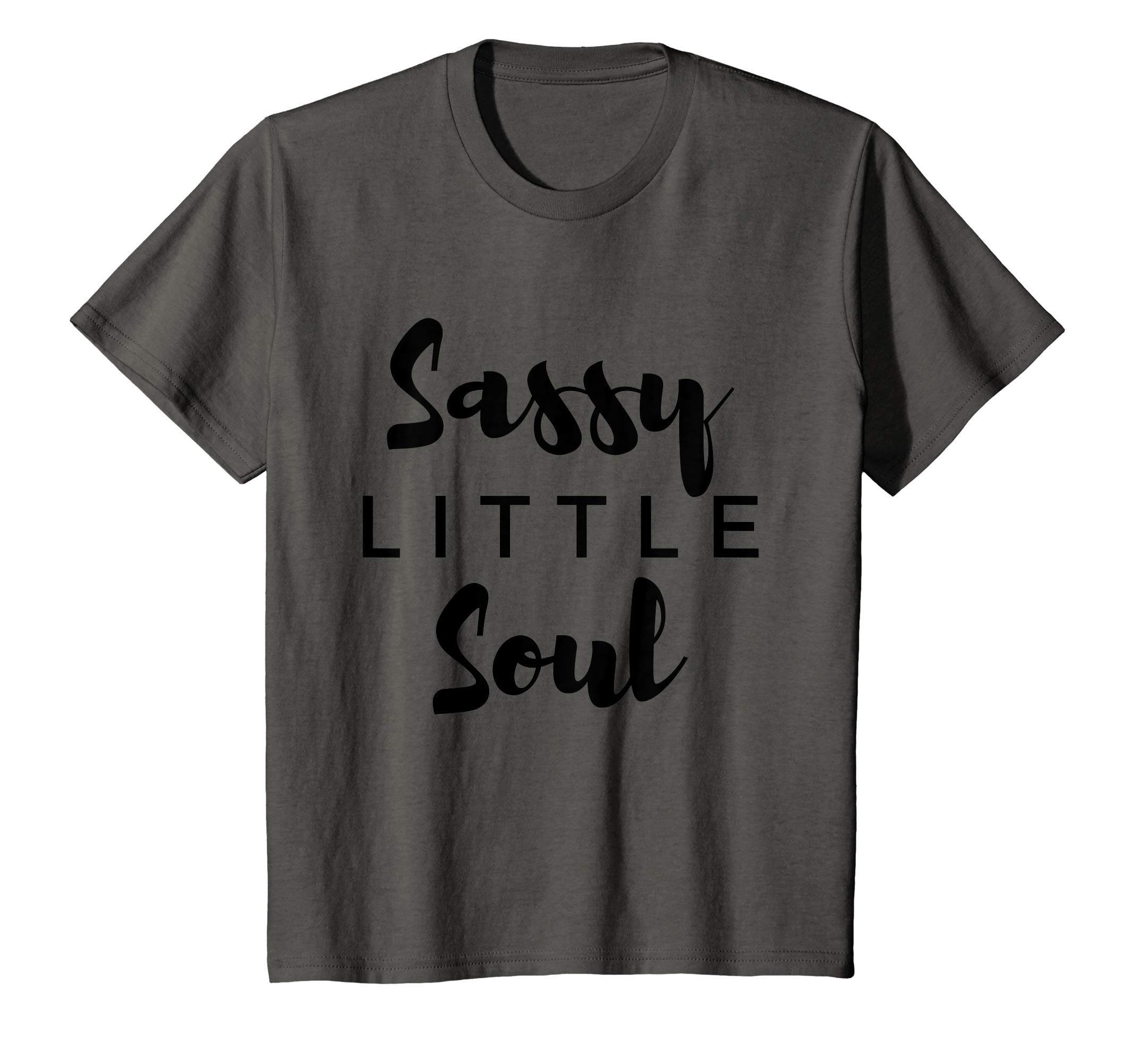 Salty702Kids Sassy Little Soul Toddler Youth Kid Funny Sas Tee T-Shirt