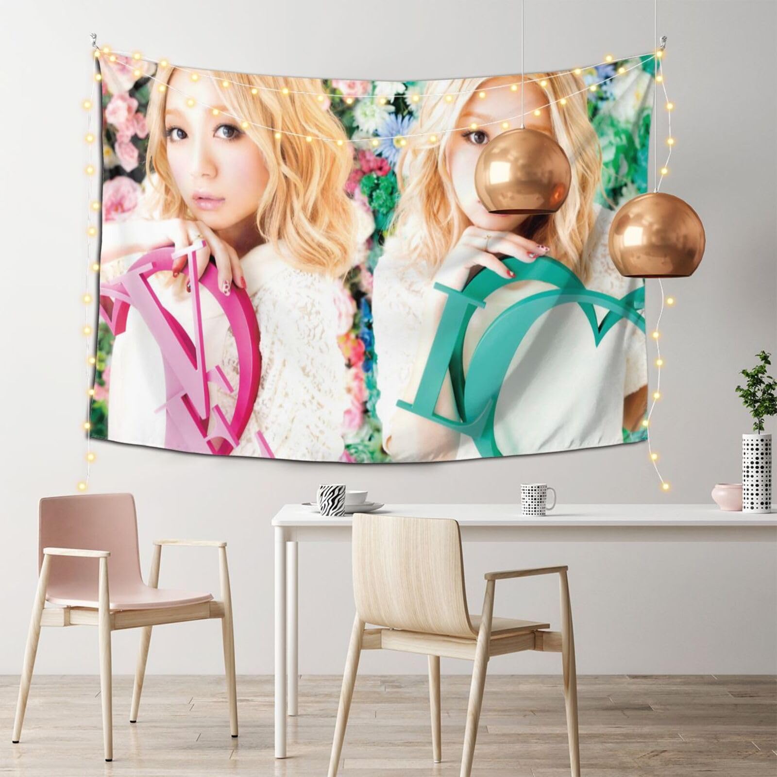 Amazon.co.jp: 西野カナ タペストリー 壁掛け 装飾布 部屋 寝室 毛布