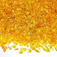 Vista 12 de HappyFiller 1.3 LB de arena de vidrio triturado verde oscuro, piezas de vidrio roto, piedras de terrario trituradas para arte de resina