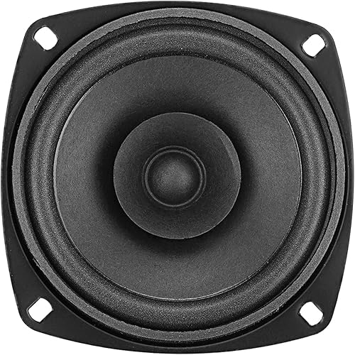 Fydun Altavoces de coche 4in 300 W 12 V estéreo audio audio HiFi auto coaxial altavoz altavoces de goma