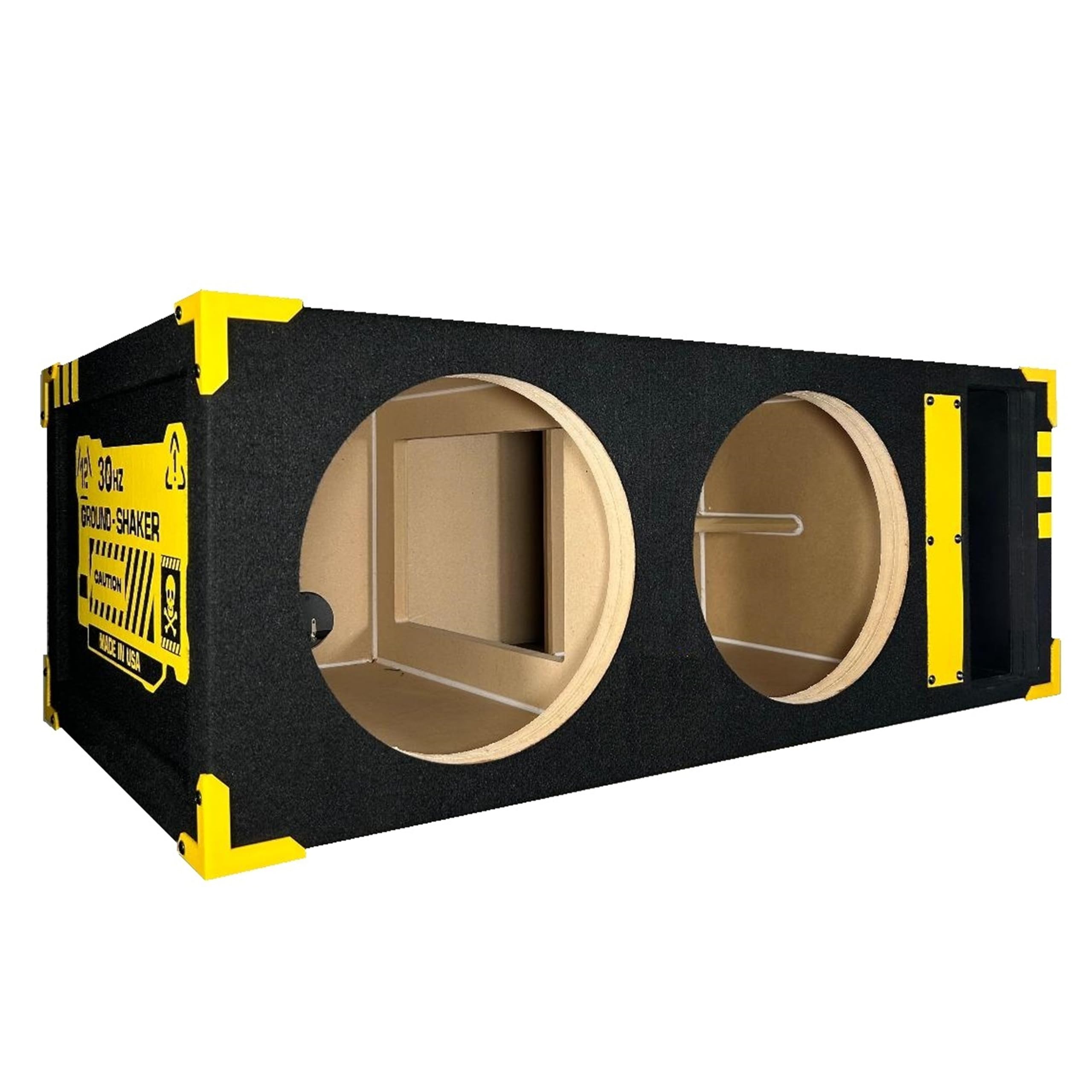Amazon.com: 30-Hz Dual Competition PORTED SUB Box Speaker Box CAR