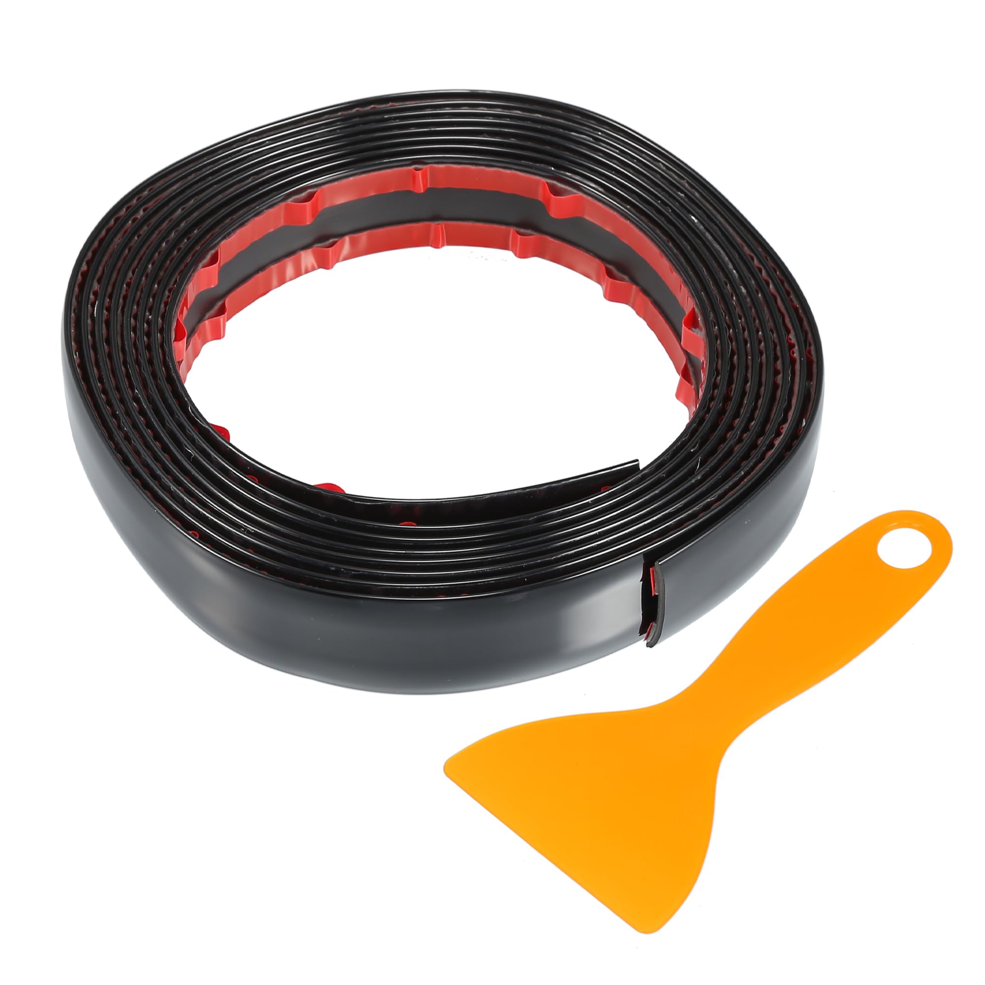 Striscia Decorativa Autoadesiva Per Auto - Nera Lucida, 6mm X 300cm, Anti-graffio - Foto 6