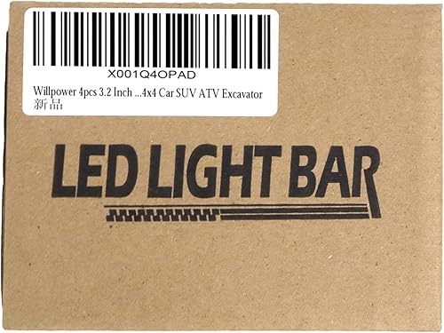 Miniatura 9 de Willpower 4 unidades de 3.2 pulgadas 42 W mini luz de trabajo LED ultra fina haz LED Pods Offroad luces de conducción 12V 24V Lámparas antiniebla