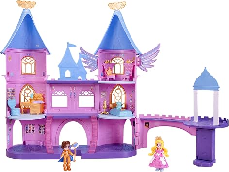 Royale High Castle Campus Playset - 2 Exclusive Dolls, 3 Floors to Explore with 360 Play - 19 Accessories - Virtual Item Code Included - Ages 5+