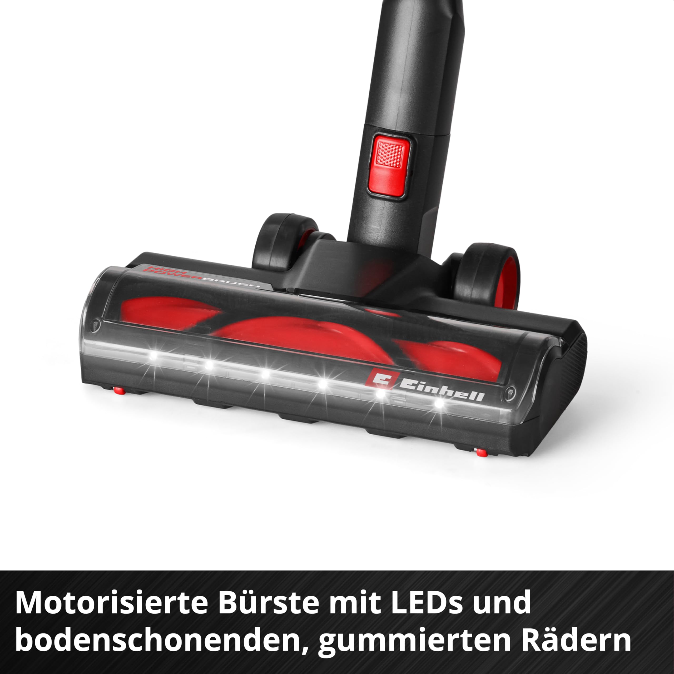 Einhell Akku-Stielstaubsauger TE-SV 18/270 Li B PXC (18 V, Brushless, 270 mbar, beutellos, 3 Leistungsmodi, 3-Fach Filtersystem, inkl. Akku und Zubehör)