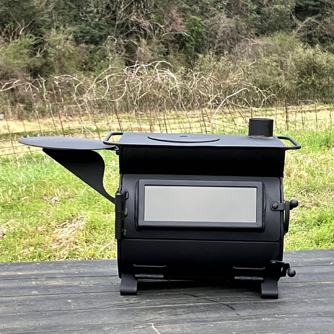 DAXminiアウトドア用オーブン付薪ストーブ ステンレス煙突&ピザパン2 DAXminiアウトドア用オーブン付薪ストーブ ステンレス煙突&ピザパン2