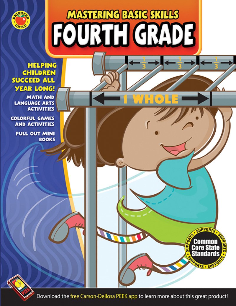 Mastering Basic Skills® Fourth Grade Workbook: Brighter Child ...